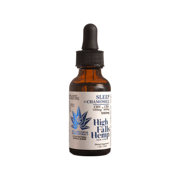 CBD+CBN Sleep Tincture 900mg – Natural Sleep Support – High Falls