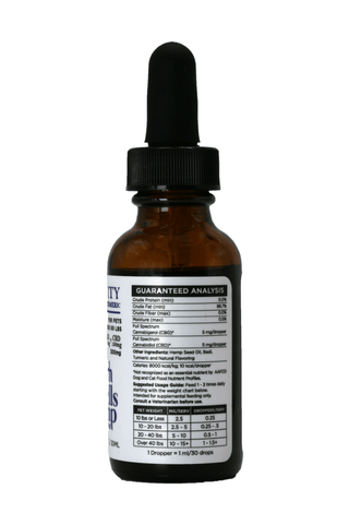 300mg Small Pet Mobility Tincture - High Falls Hemp NY