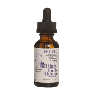 750mg Large Dog CBD Tincture - High Falls Hemp NY