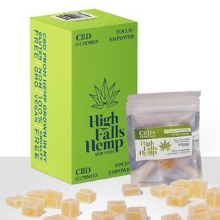 CBD Citrus Ginger Gummies - High Falls Hemp NY